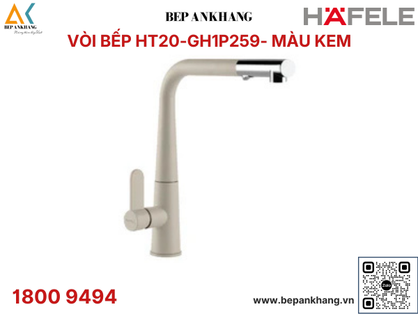 Vòi bếp Hafele HT20-GH1P259 - 570.82.500